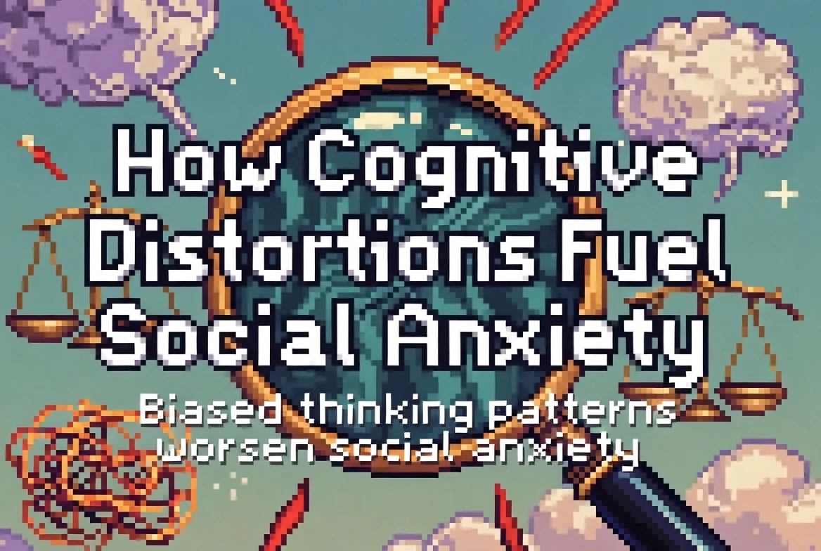 Cover: How Cognitive Distortions Fuel Social Anxiety