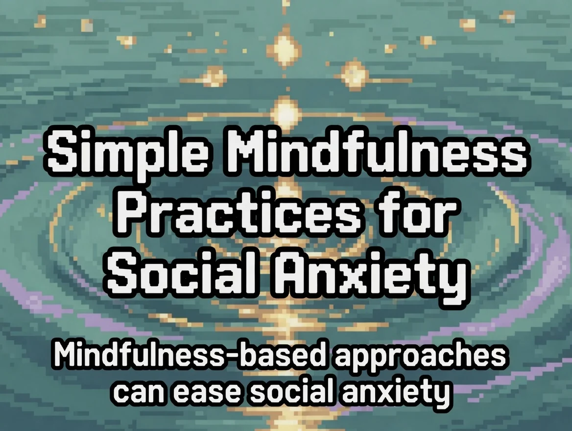 Cover: Simple Mindfulness Practices for Social Anxiety
