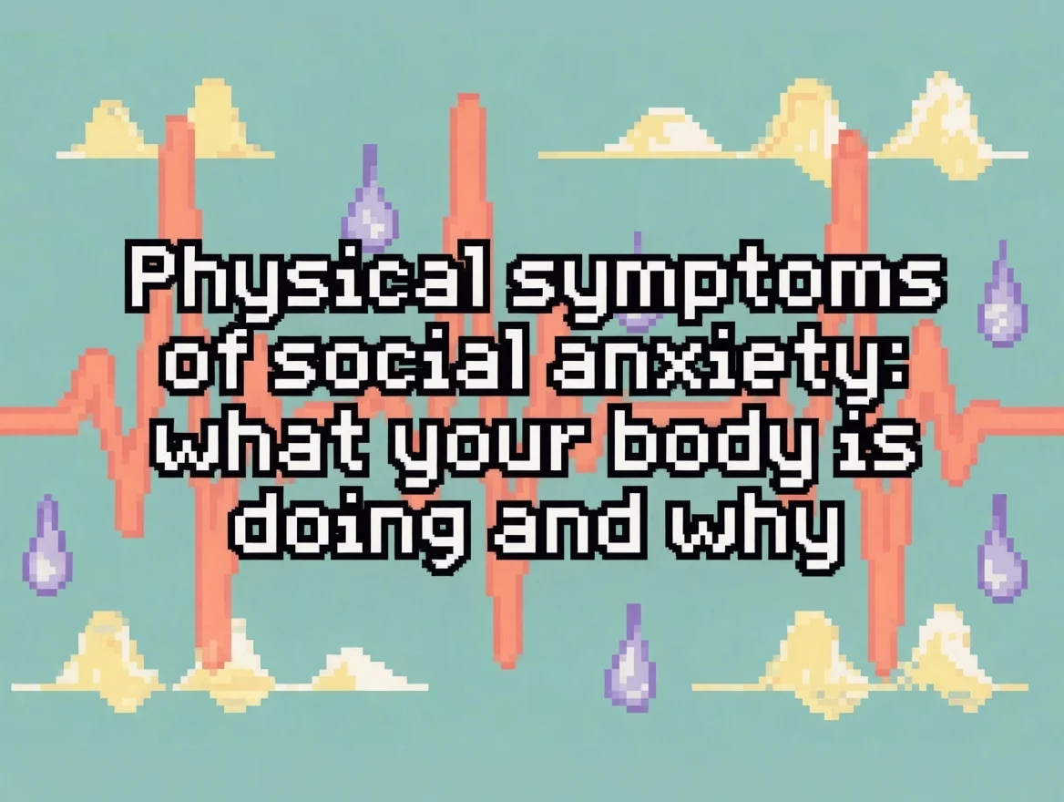 Cover: Physical symptoms of social anxiety: what your body is doing and why