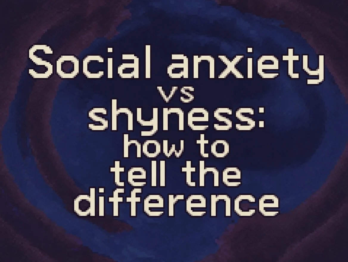 Cover: Social anxiety vs shyness: how to tell the difference